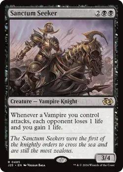 NM Sanctum Seeker, MTG, Foundations Jumpstart, Magic the Gathering, 485 - Image 1