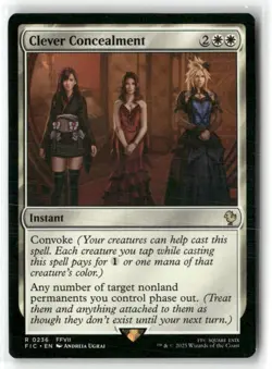 Clever Concealment Commander Final Fantasy MAGIC NM MTG - Image 1