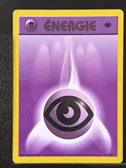 Carte Pokemon Energie Psy 101/102 Edition 1 Ed 1 Set De Base Wizards - Image 2