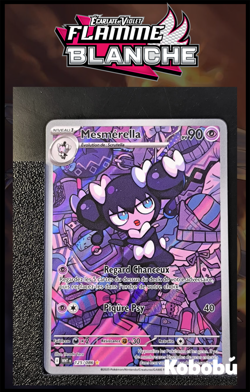 Carte Pokemon Mesmerella 125/086 EV10.5 Flamme Blanche WHT - Image 1