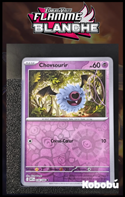 Carte Pokemon Chovsourir 036/086 Reverse EV10.5 Flamme Blanche WHT - Image 1