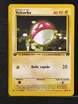 Carte Pokemon Voltorbe 69/82 Edition 1 Ed 1 Team Rocket Wizards 2 - Image 2