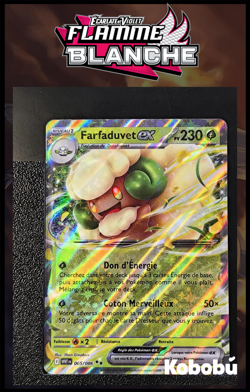Carte Pokemon Farfaduvet EX 005/086 EV10.5 Flamme Blanche WHT - Image 1