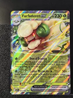 Carte Pokemon Farfaduvet EX 005/086 EV10.5 Flamme Blanche WHT - Image 2
