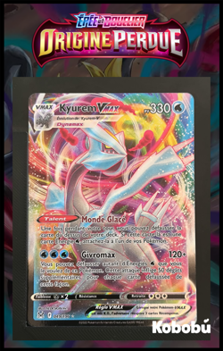 Carte Pokemon Kyurem VMAX 049/196 EB11 Origine Perdue Epee Et Bouclier - Image 1