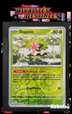 Carte Pokemon Shaymin 010/182 Reverse EV10 Rivalites Destinees DRI - Image 1