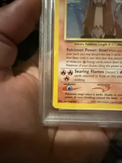 2001 Pokemon Neo Revelation Entei Holo 6/64 PSA 8 NM-MT - Image 2