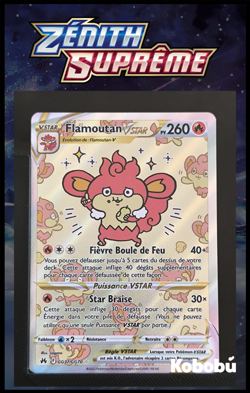 Carte Pokemon Flamoutan VStar GG37/GG70 EB12.5 Zenith Supreme Epee Bouclier - Image 1