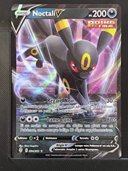 Carte Pokemon Noctali V 094/203 EB7 Evolution Celeste - Image 2