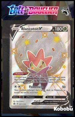Carte Pokemon Blancoton V SWSH084 FR Promo Epee Et Bouclier - Image 1