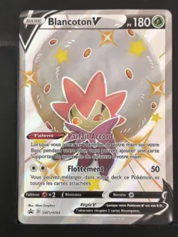 Carte Pokemon Blancoton V SWSH084 FR Promo Epee Et Bouclier - Image 2