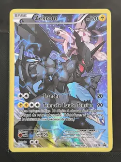 Carte Pokemon Zekrom XY76 Promo Bloc XY Full Art FRANCAIS Black Star - Image 2