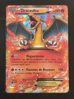 Carte Pokemon Dracaufeu XY17 Promo Bloc XY Full Art FRANCAIS Black Star - Image 2