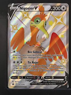 Carte Pokemon Nigosier V SWSH086 FR Promo Epee Et Bouclier - Image 2