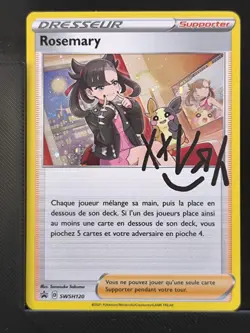Carte Pokemon Rosemary SWSH120 Holo FR Promo Epee Et Bouclier - Image 2