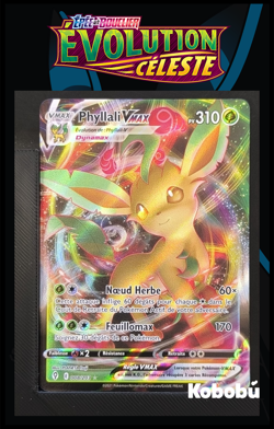 Carte Pokemon Phyllali VMAX 008/203 EB7 Evolution Celeste - Image 1