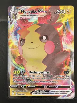 Carte Pokemon Morpeko VMAX 038/072 EB4.5 Destinees Radieuses Epee et Bouclier - Image 2