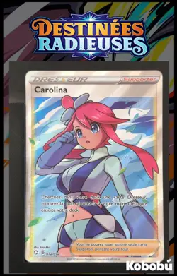 Carte Pokemon Carolina 072/072 EB4.5 Destinees Radieuses Epee et Bouclier - Image 1