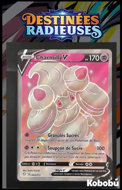 Carte Pokemon Charmilly V 064/072 EB4.5 Destinees Radieuses Epee et Bouclier - Image 1