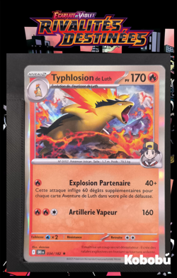 Carte Pokemon Typhlosion 034/182 Holo EV10 Rivalites Destinees DRI - Image 1