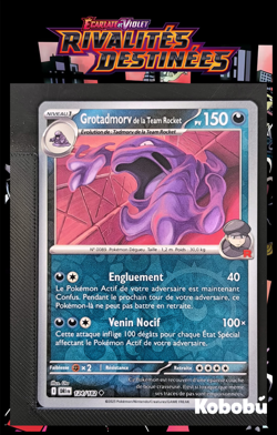 Carte Pokemon Grotadmorv 124/182 Reverse EV10 Rivalites Destinees DRI - Image 1