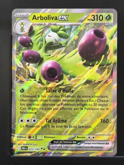 Carte Pokemon Arboliva EX 023/182 EV10 Rivalites Destinees DRI Ecarlate Violet - Image 2
