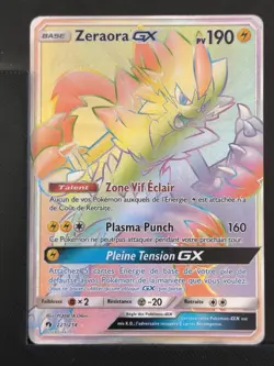 Carte Pokemon Zeraora GX 221/214 SL8 Tonnerre Perdu Soleil et Lune - Image 2