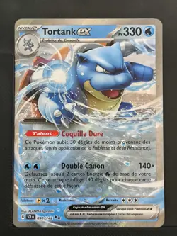 Carte Pokemon Tortank EX 030/142 EV7 Couronne Stellaire SCR - Image 2