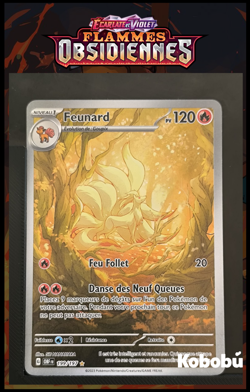 Carte Pokemon Feunard 199/197 EV3 Flammes Obsidiennes OBF Ecarlate et violet - Image 1