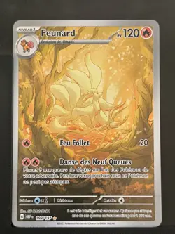 Carte Pokemon Feunard 199/197 EV3 Flammes Obsidiennes OBF Ecarlate et violet - Image 2
