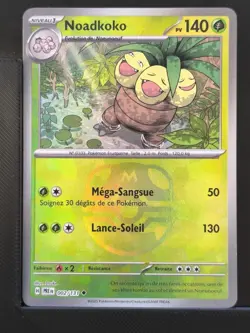 Carte Pokemon Noadkoko 002/131 Reverse MasterBall EV8.5 Evolutions Prismatiques - Image 2