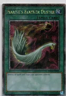 Harpie's Feather Duster Quarter Century Secret Rare Early Days Collection Promot - Image 1