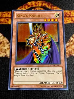 🔥YUGIOH • KING’S KNIGHT • ULTRA RARE • LCYW-EN017 • UNLIMITED • NM🔥 - Image 2