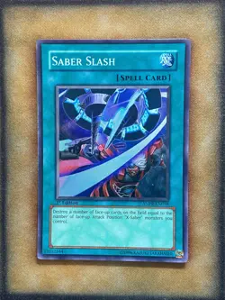 Yugioh Saber Slash ANPR-EN058 Super Rare 1st Ed NM - Image 1