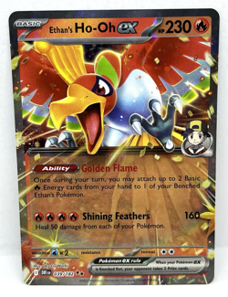 Ethan's Ho-Oh ex - 039/182 Pokemon Destined Rivals Double Rare Pokemon Card - Image 1