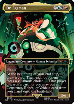 Dr. Eggman (Secret Lair) FOIL Secret Lair Drop NM Mythic Rare MTG CARD ABUGames - Image 1