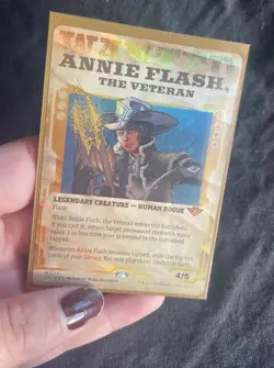 Annie Flash The Veteran (Showcase) 100 Card EDH Commander Mystery Deck MTG - Image 3