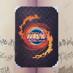 Naruto CCG, Tsukuyomi #177 Rare Gold Text NM Trading Card English - Image 2