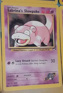 8 Vintage Sabrina's Pokemon Card Lot #1 Featuring Mr. Mime And Friends NM/LP - Image 5