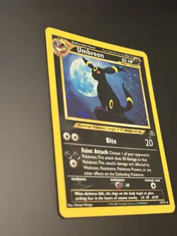 Umbreon 13/75 Neo Discovery Holo Wotc Pokemon Card - Image 3