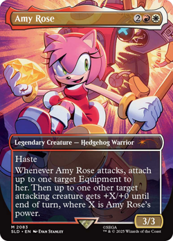 Amy Rose (Secret Lair) FOIL Secret Lair Drop NM Mythic Rare MAGIC CARD ABUGames - Image 1