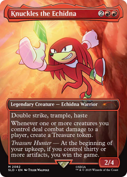 Knuckles the Echidna (Secret Lair) Secret Lair Drop NM Mythic Rare CARD ABUGames - Image 1