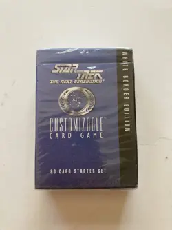 Star Trek: The Next Generation: Customizable Card Game: Starter Set | NEW SEALED - Image 1