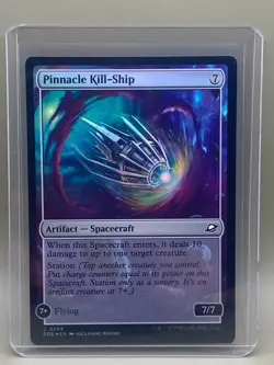 PINNACLE KILL-SHIP #0244 Edge Of Eternities MTG COMMON FOIL Card NM - Image 1