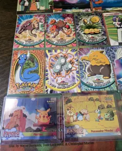 Topps Pokemon TV Animation Series 24 Card Lot LP/Excellent Condition See PICS - Image 2