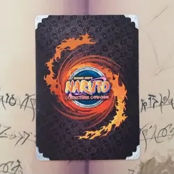 Naruto CCG, Byakugan us042 Rare Gold Text NM 1st Edition Trading Card English - Image 2