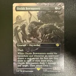 MTG Orcish Bowmasters Borderless LTR 0433 *Pack Fresh* Lord of the Rings + Magic - Image 1