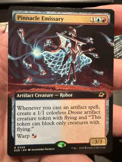 Pinnacle Emissary - #349 Regular (Extended Art) - Edge of Eternities - Mtg - Image 1