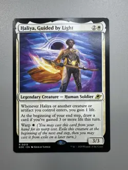 Haliya, Guided by Light | #0019 | R | NM | Edge of Eternities MTG - Image 1
