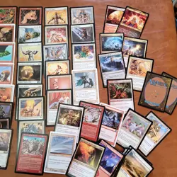 COMMANDER DECK Magic MTG ALL 100 Cards Protection from Colors theme Red & White - Image 2